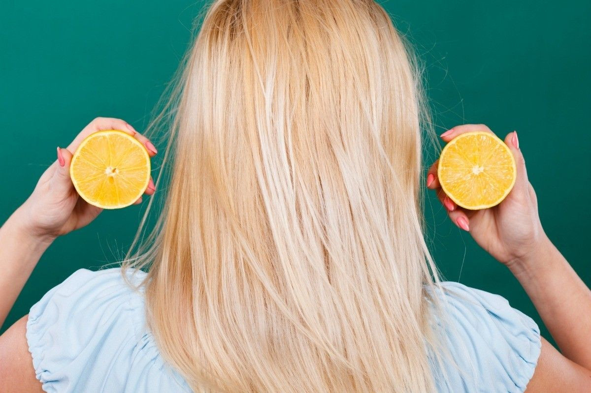 Lemon untuk rambut